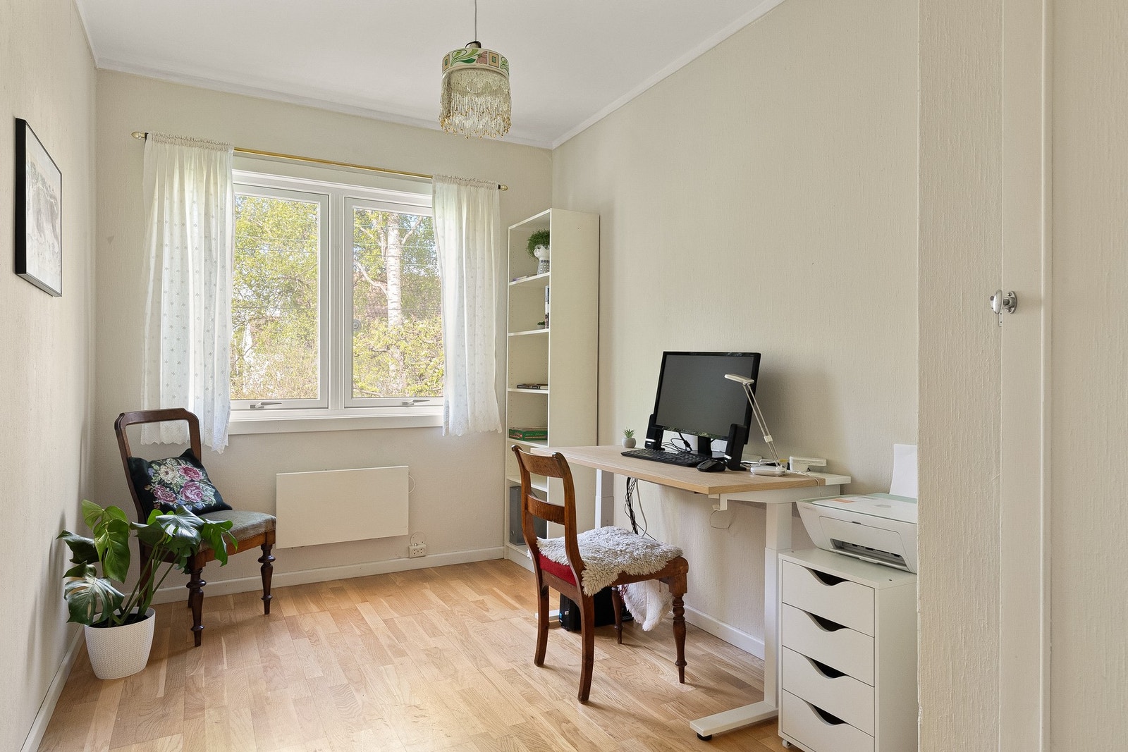 Soverom som i dag blir brukt som kontor. Galleribilde