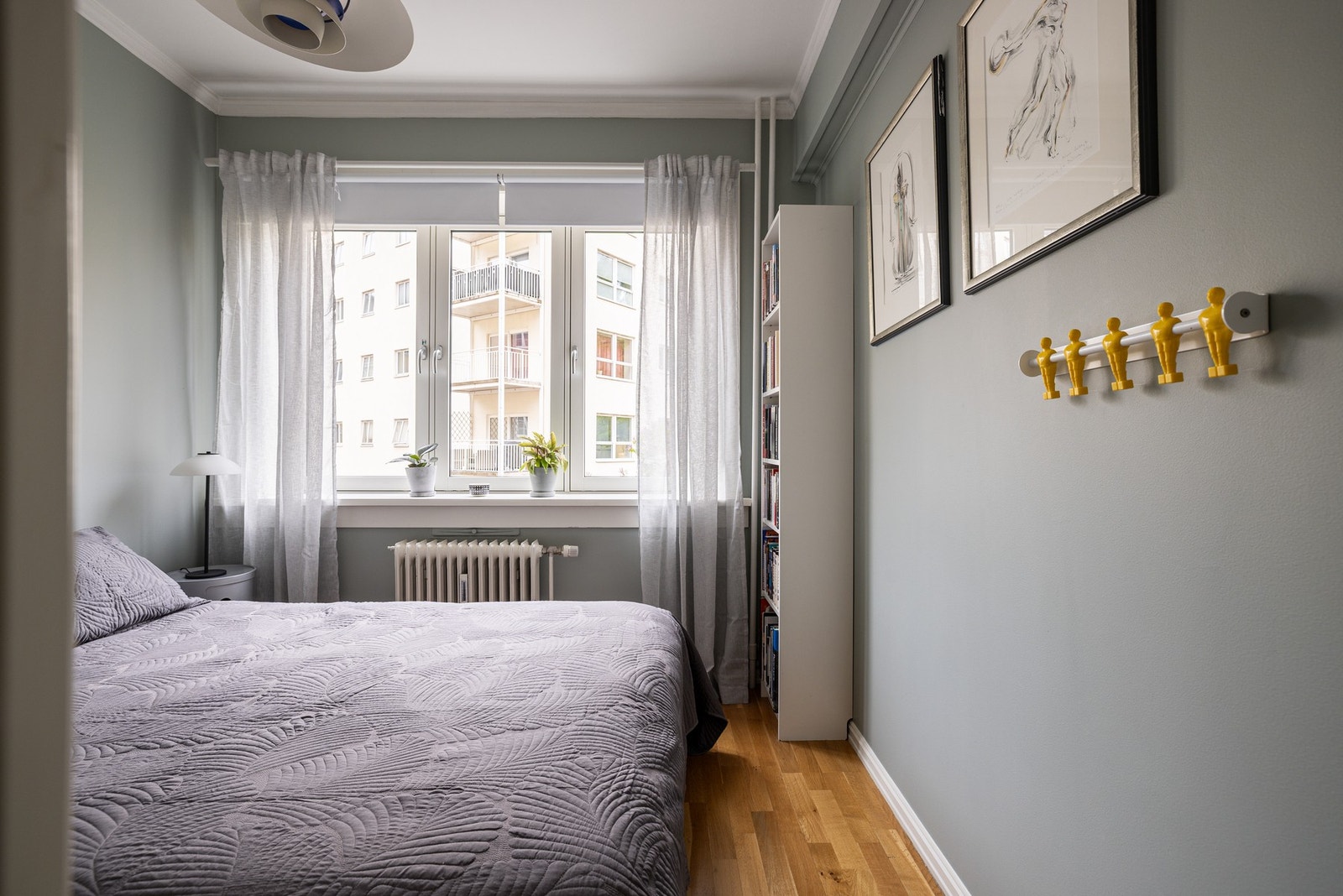 Her er det god plass til dobbeltseng. Galleribilde