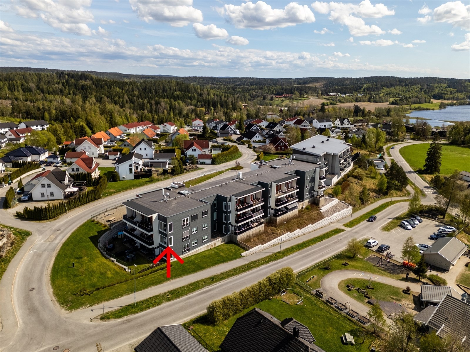 Dronefoto Galleribilde