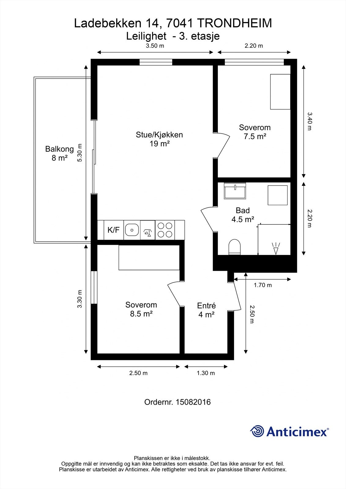 Planskisse. Galleribilde