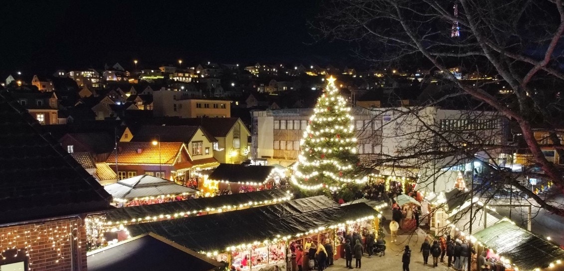 Pulserende by med mye kjekt som skjer. Bilde henter fra julebyen.no Galleribilde