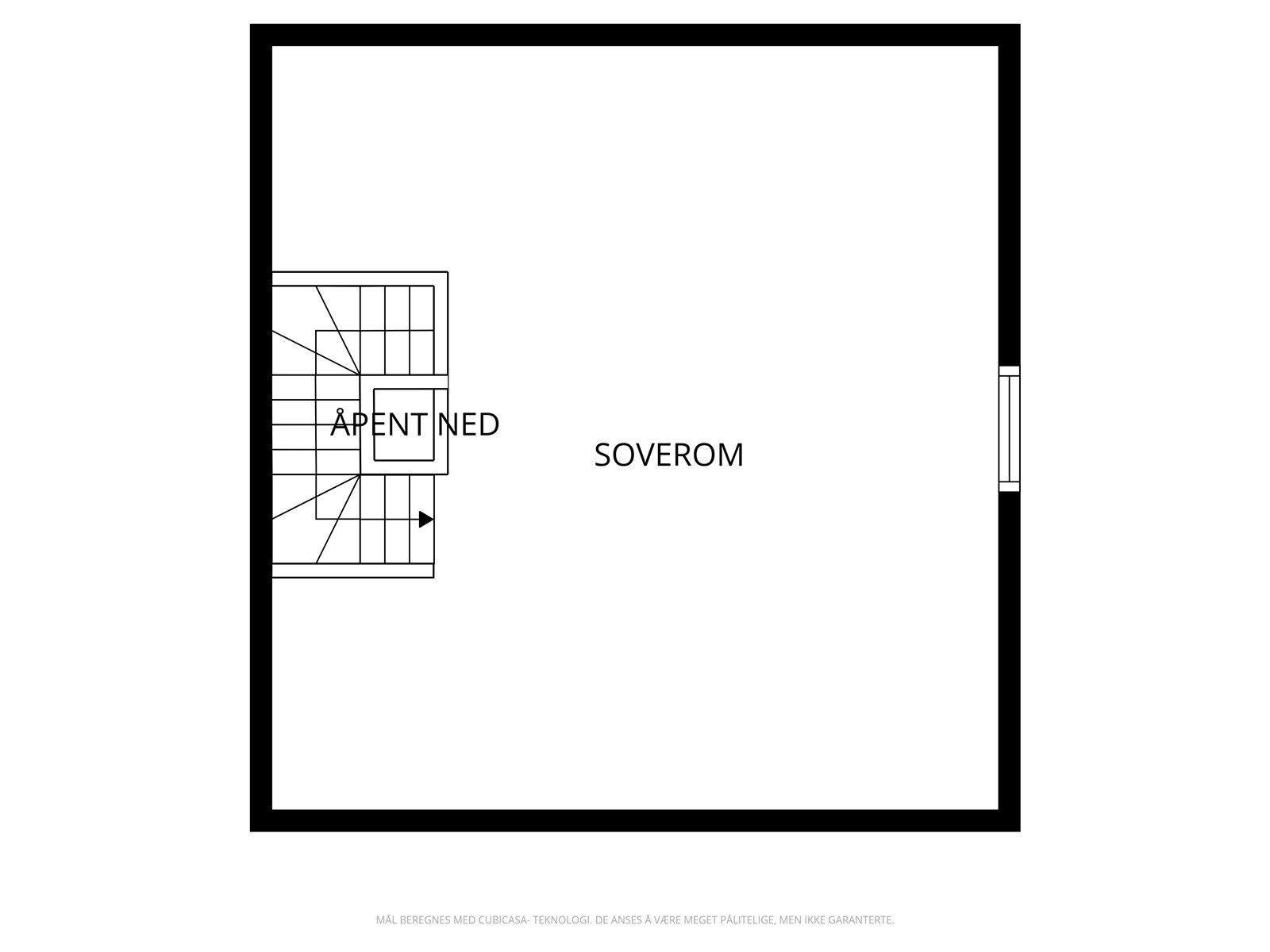 Plantegning loft Galleribilde
