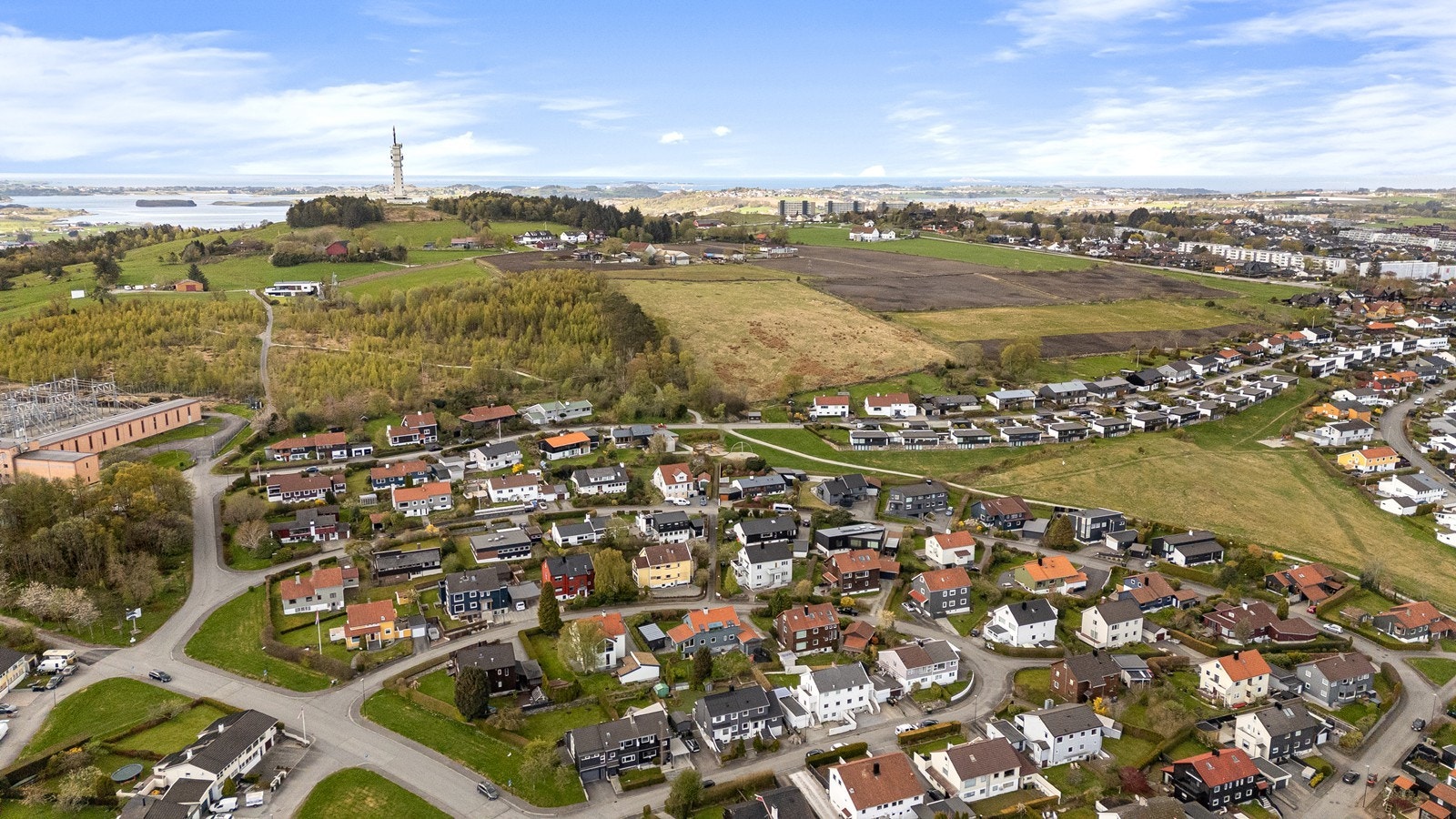 Kort vei til universitetet, nye Stavanger universitetsykehus og Sørmarka Galleribilde