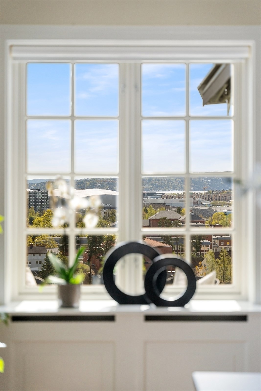 Utsiktsbilde fra spisestuen Galleribilde