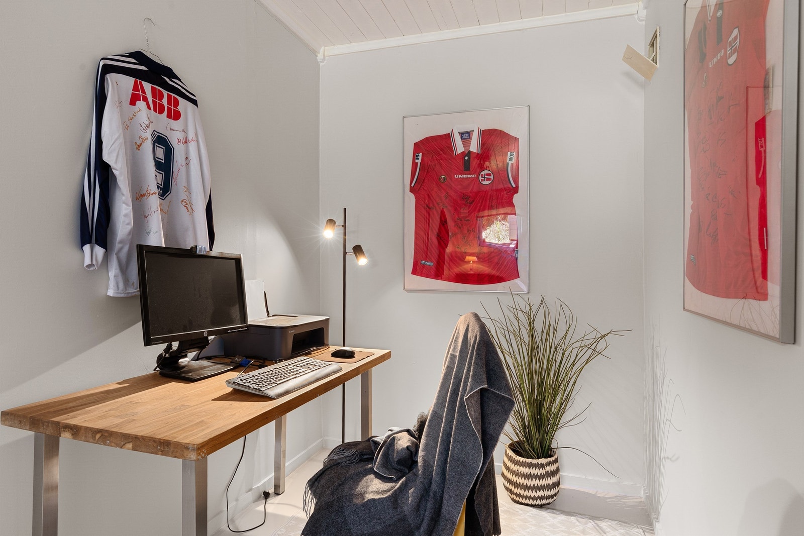 I kjeller er det et innredet som som brukes som soverom 4 - Ikke bruksendret/godkjent til varig opphold Galleribilde
