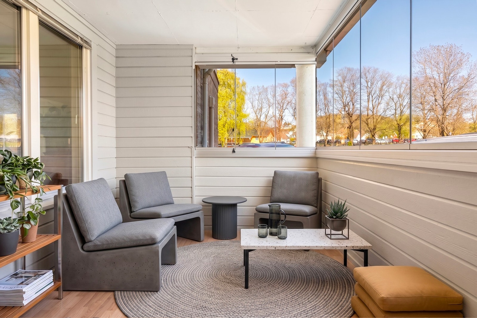 Innglasset terrasse/balkong på ca. 10 kvm Galleribilde