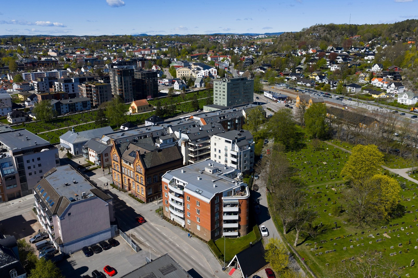 Oversiktsbilde av nærområdet Galleribilde