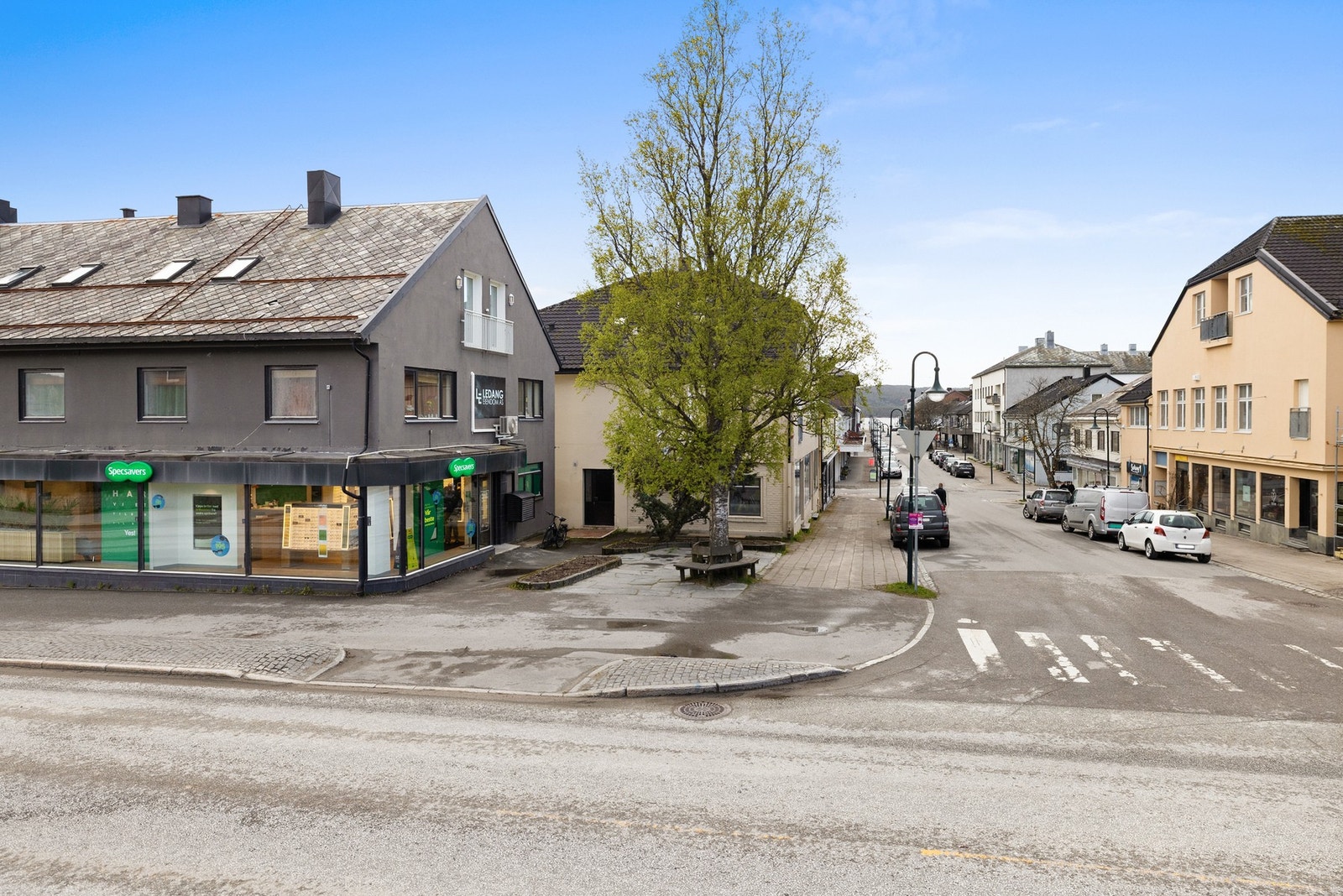 Fra leiligheten er det gangavstand til alle sentrumsfunksjoner Galleribilde