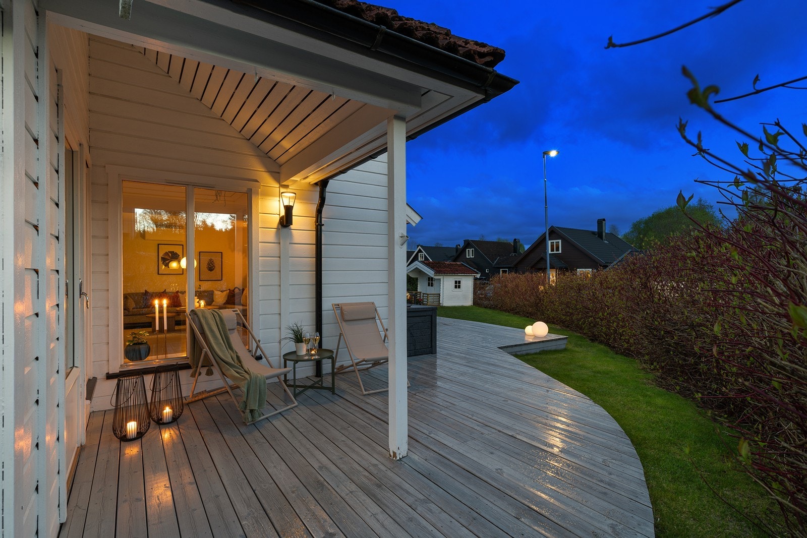 Her er det god plass til flere sittegrupper for ulike anledninger. Galleribilde