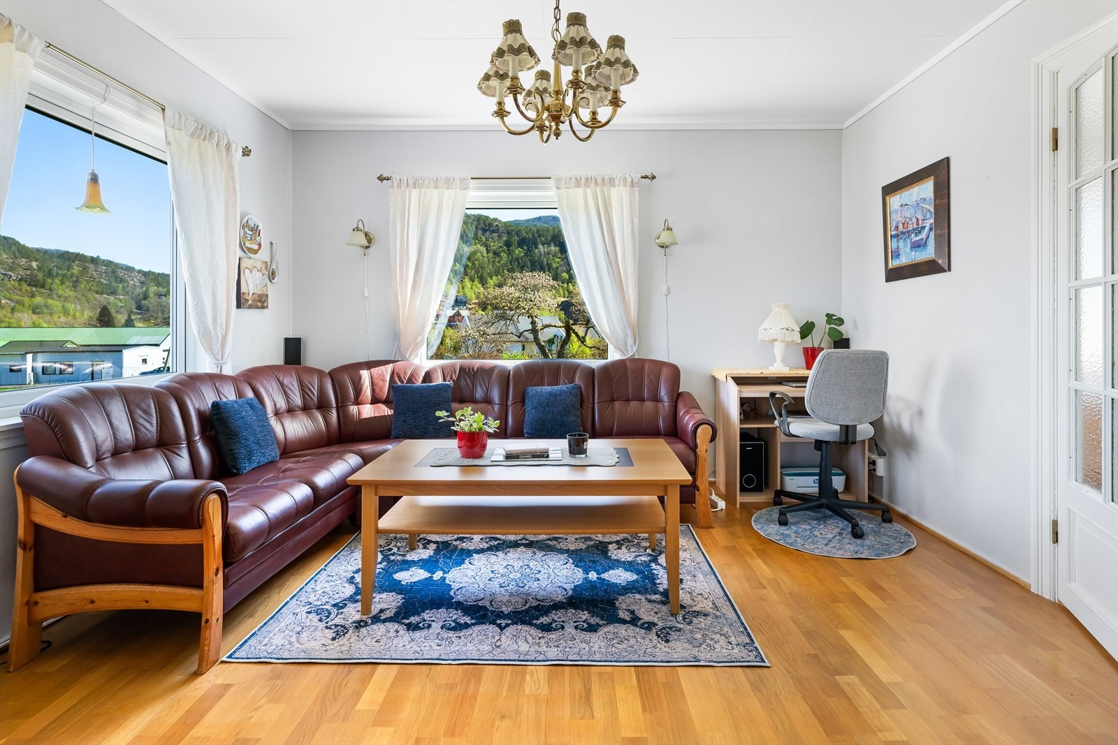Rommet er lett å møblere og har flere soner for ulike aktiviteter. Galleribilde