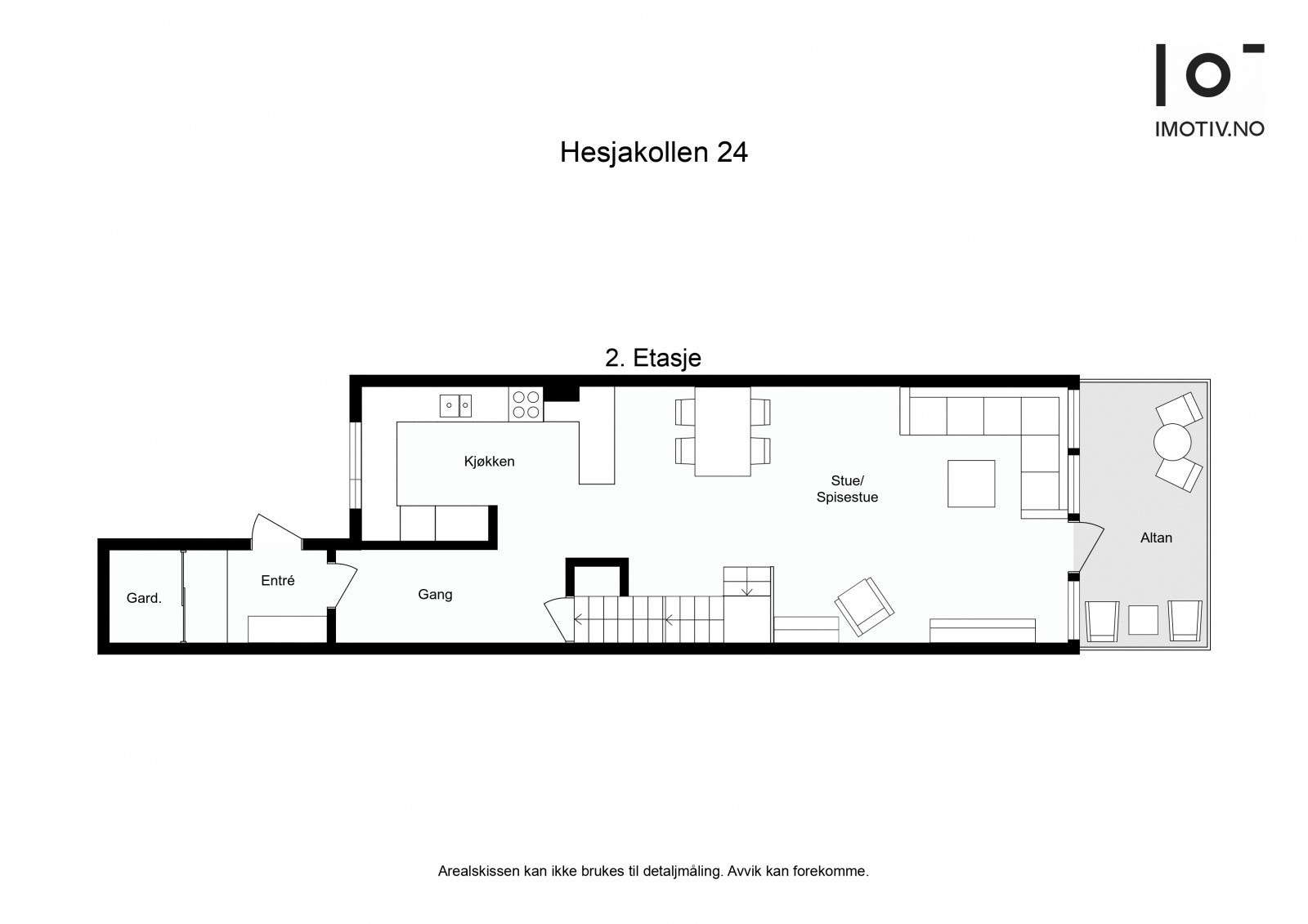 Plantegning 2.etasje Galleribilde