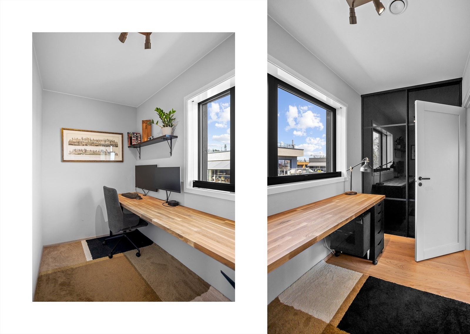 I 2. etasje ligger ett av boligens soverom, som i dag benyttes som stue. Galleribilde