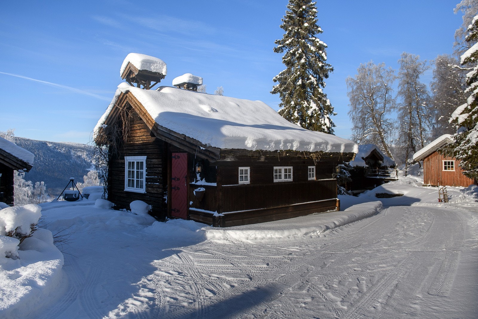 Annekset mot nord har opprinnelig byggår rundt 1900 og ble renovert i 1989. Galleribilde