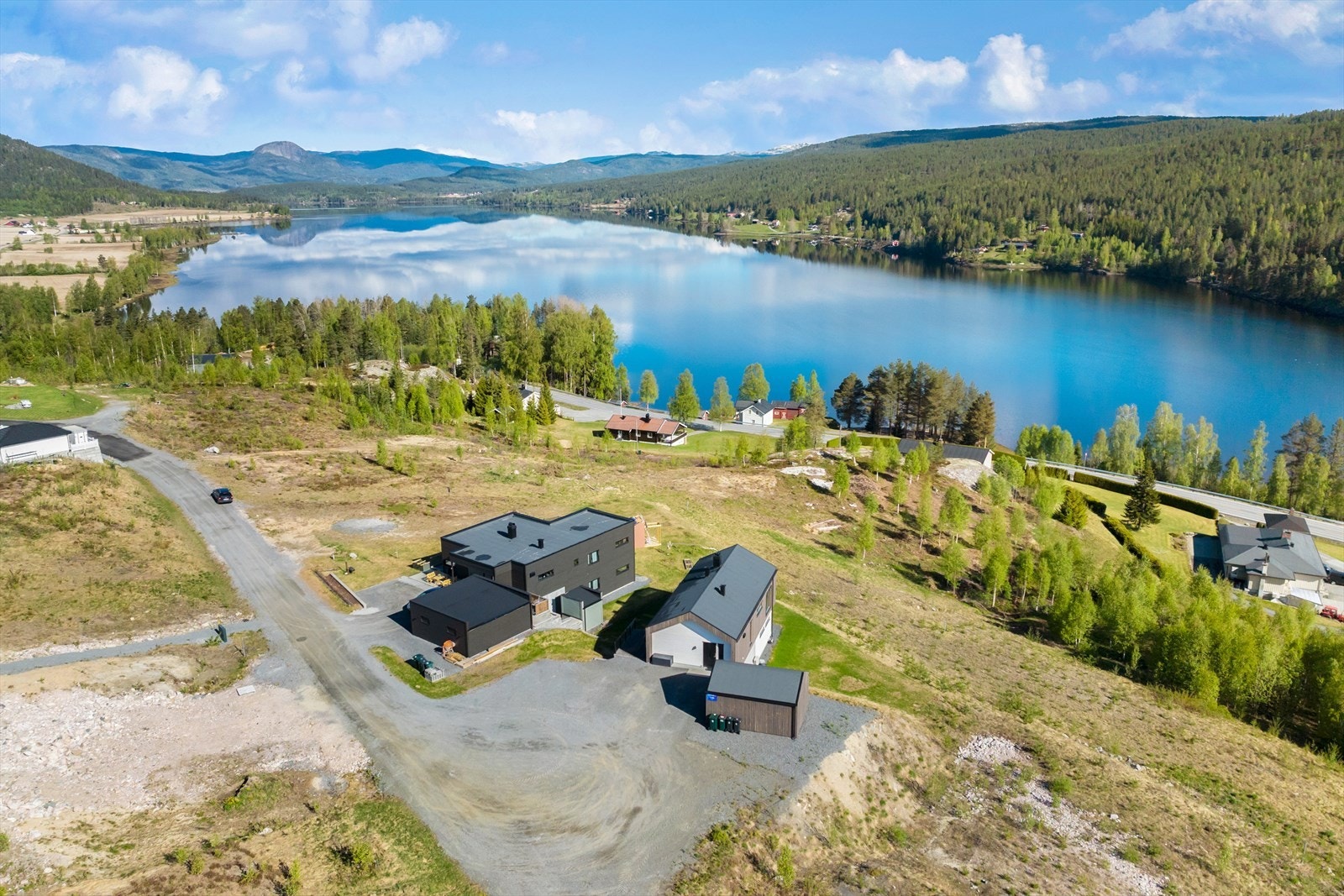 Panorama utsikt mot Andersnatten og over Soneren Galleribilde