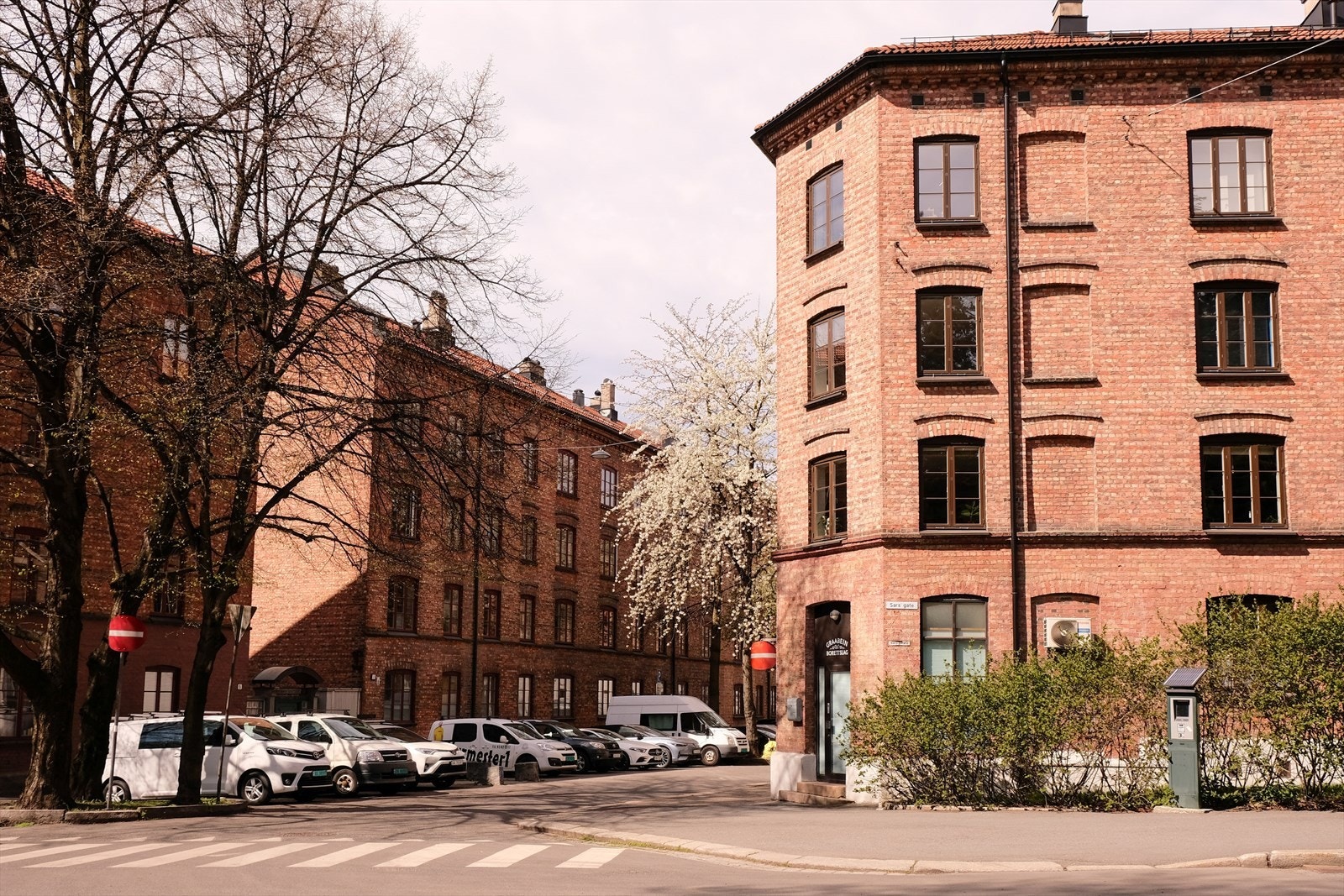 Vakker arkitektur i Gråbeinkvartalet. Galleribilde