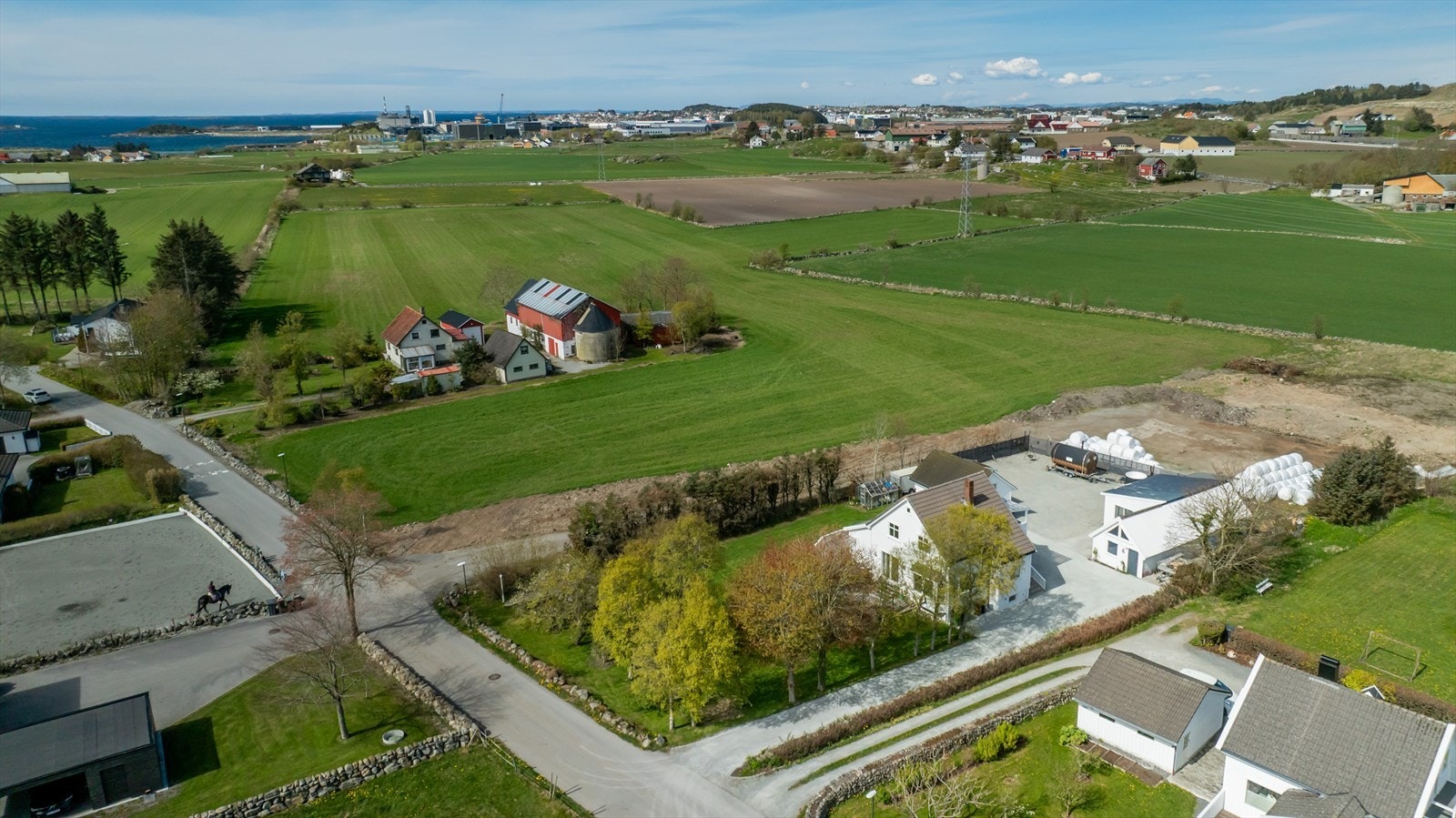 Området byr på fine turmuligheter i landlige omgivelser. Galleribilde