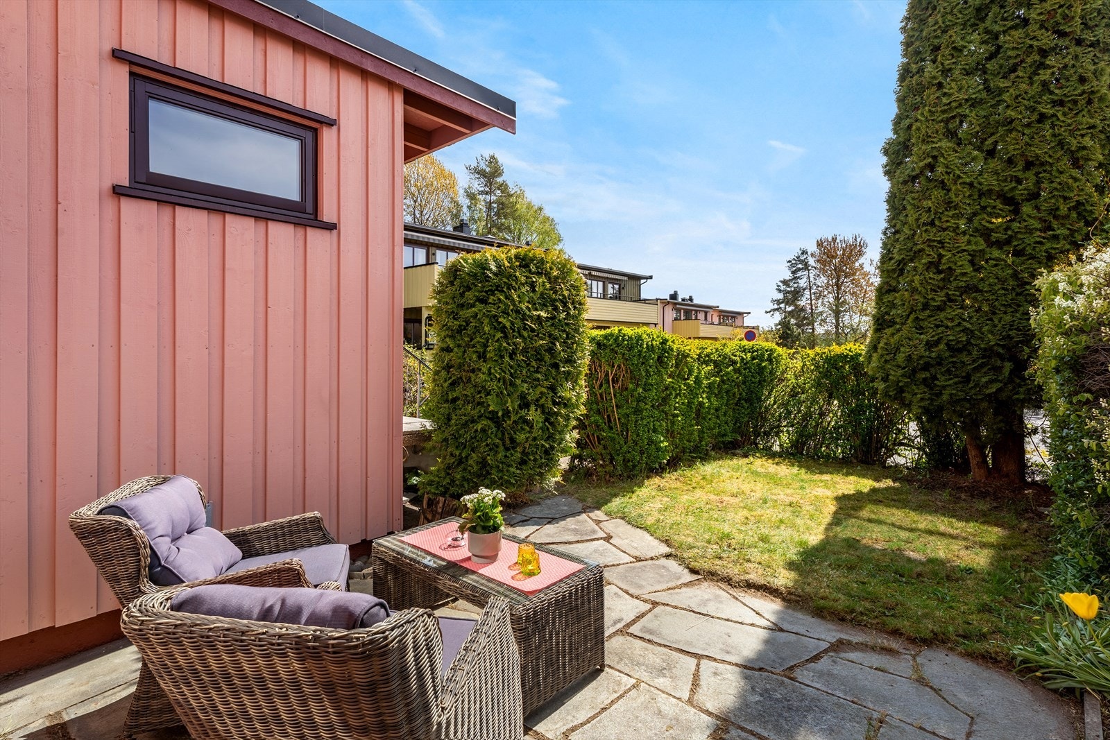 Her kan man nyte fine sommerdager. Galleribilde