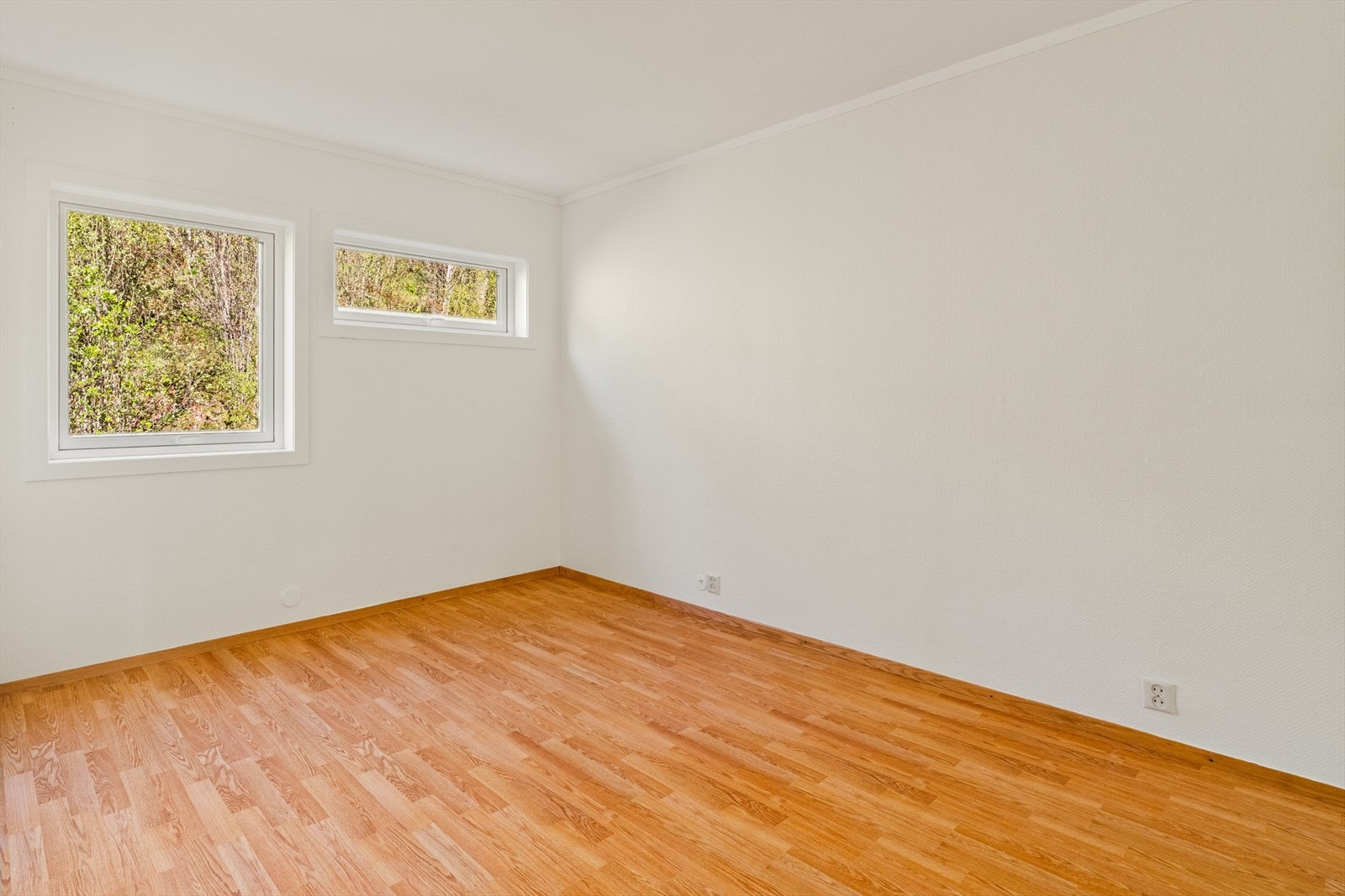 Leiligheten har tre soverom Galleribilde