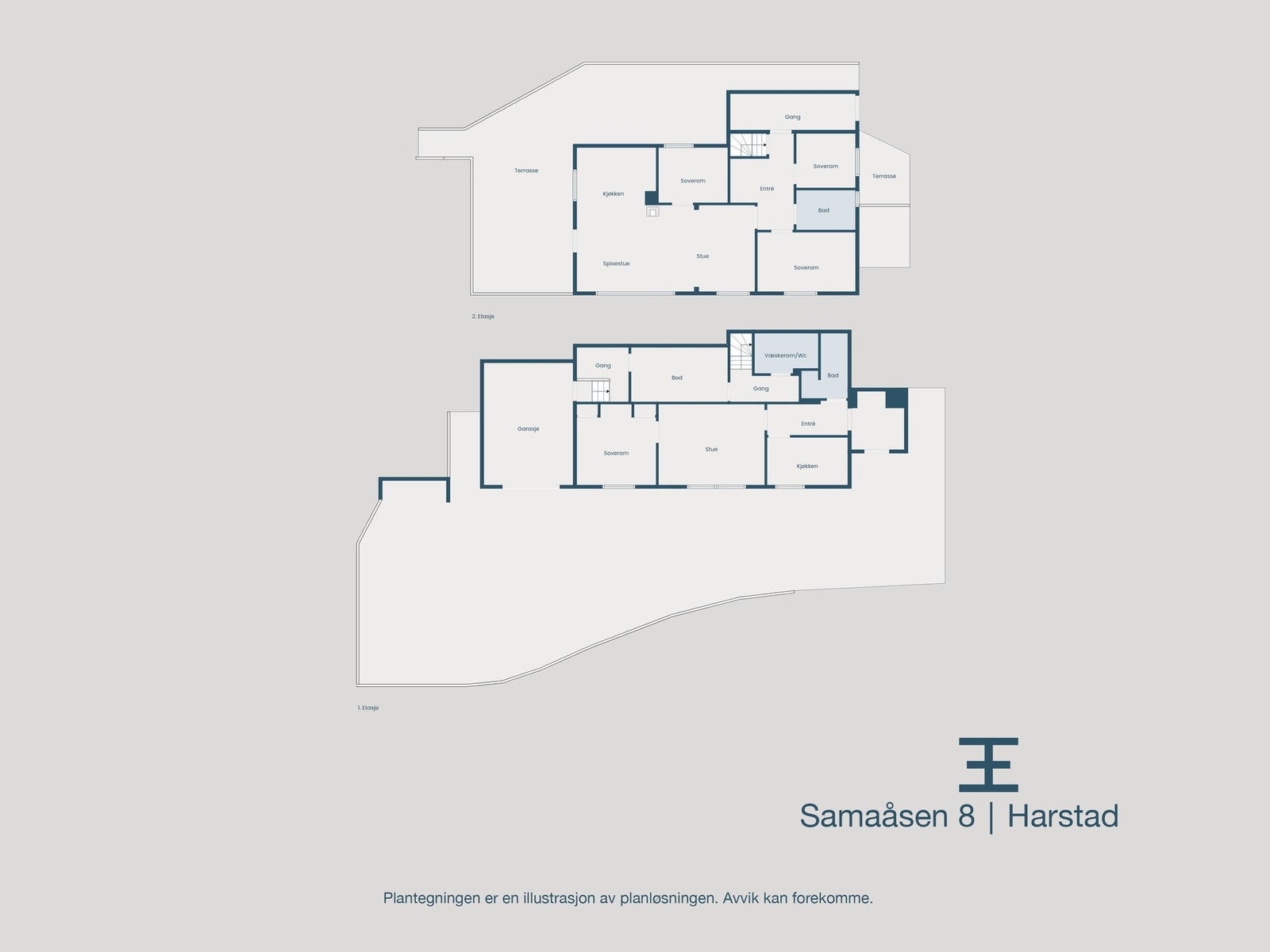 Plantegninger samlet Galleribilde