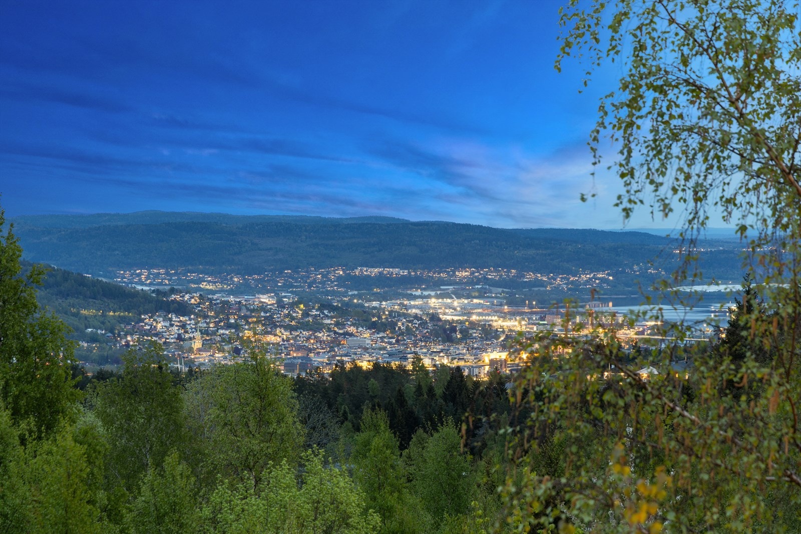 Utsikt fra eiendommen. Galleribilde