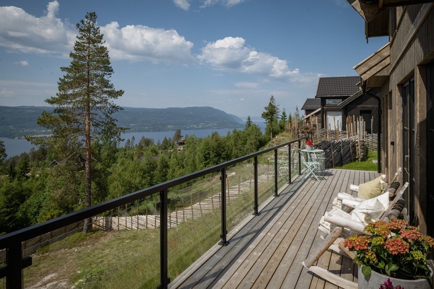 Her kan solen nytes fra tidlig morgen til sent på kvelden. Galleribilde