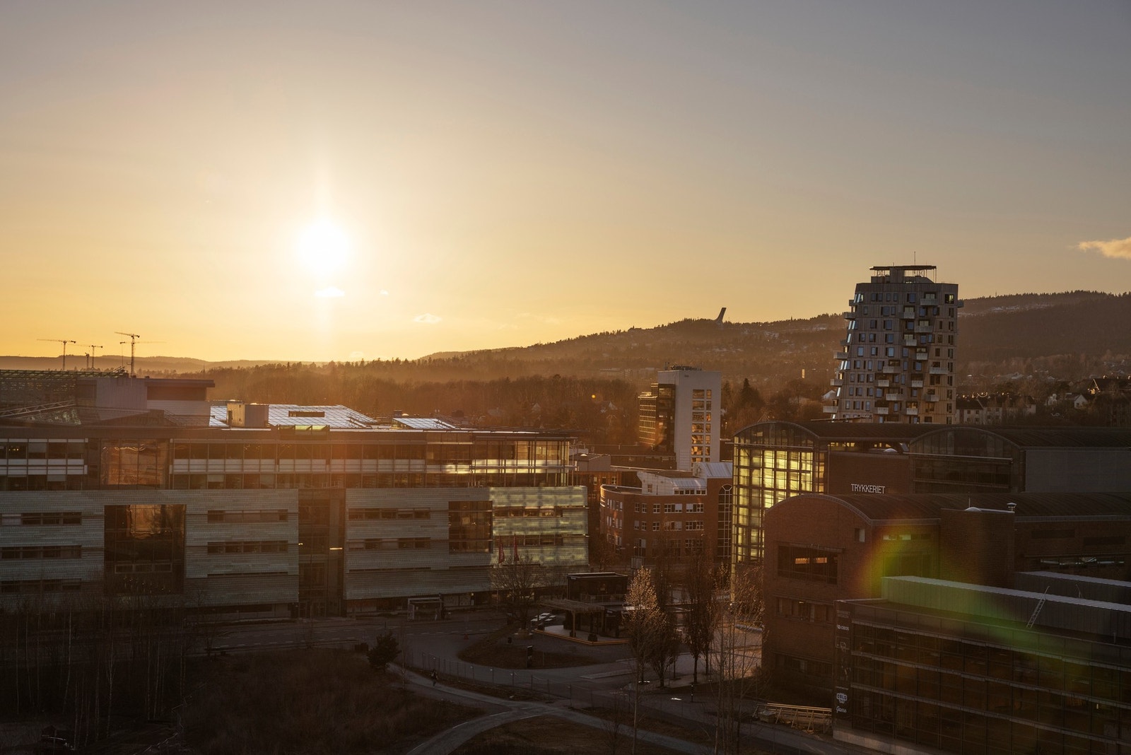 Se for deg alle solnedgangene herfra! Galleribilde