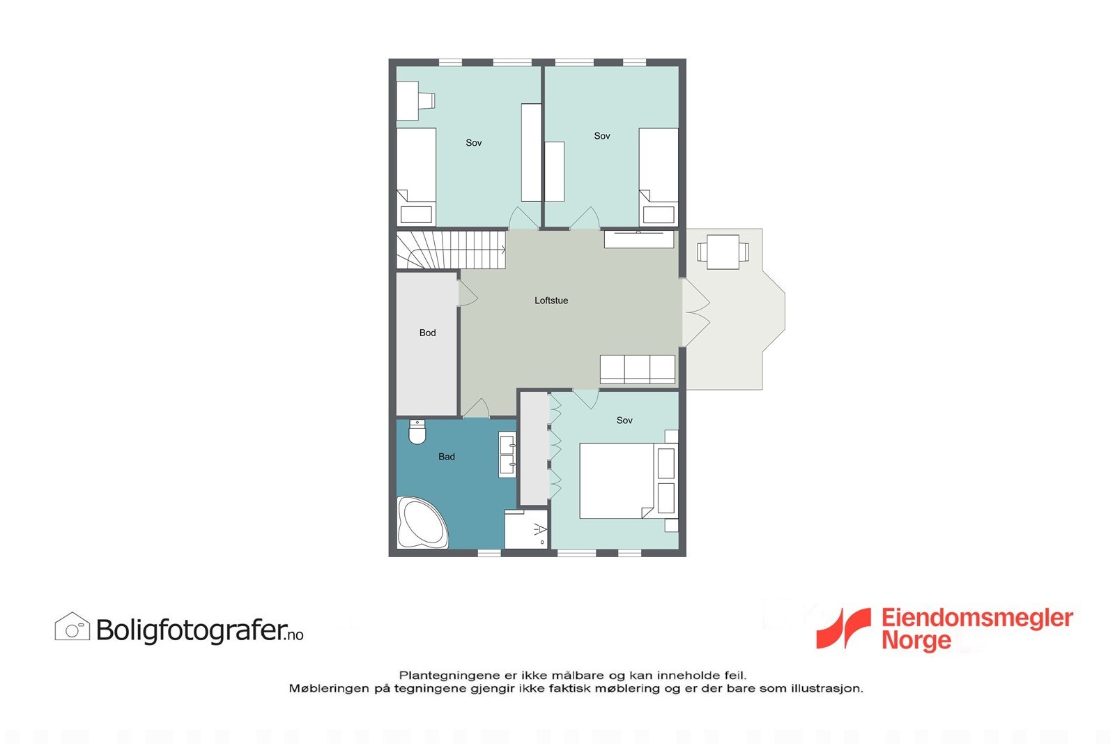 Plantegning 2. etg. Galleribilde