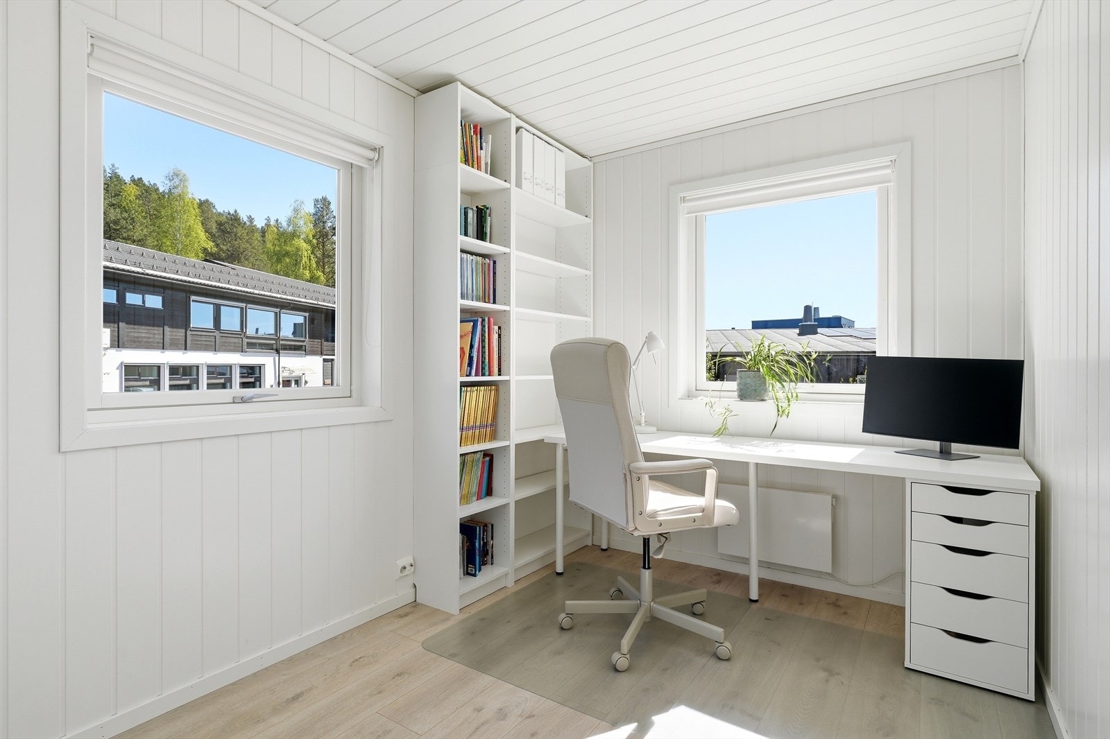 Dette rommet egner seg godt som barnerom, gjesterom eller hjemmekontor. Galleribilde