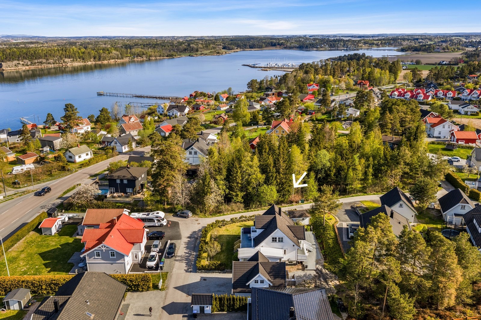 Fra Saltnes er det enkel tilgang til servicetilbud i både Moss og Fredrikstad. Galleribilde