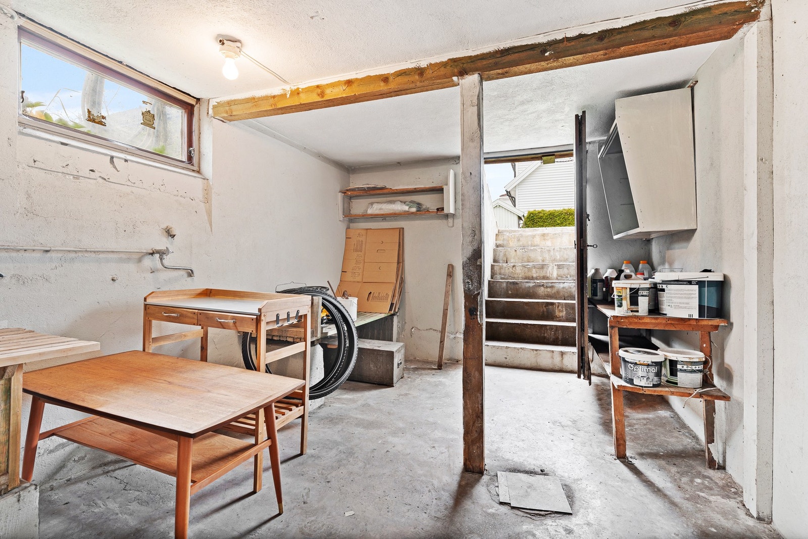 Fra rom i kjeller Galleribilde