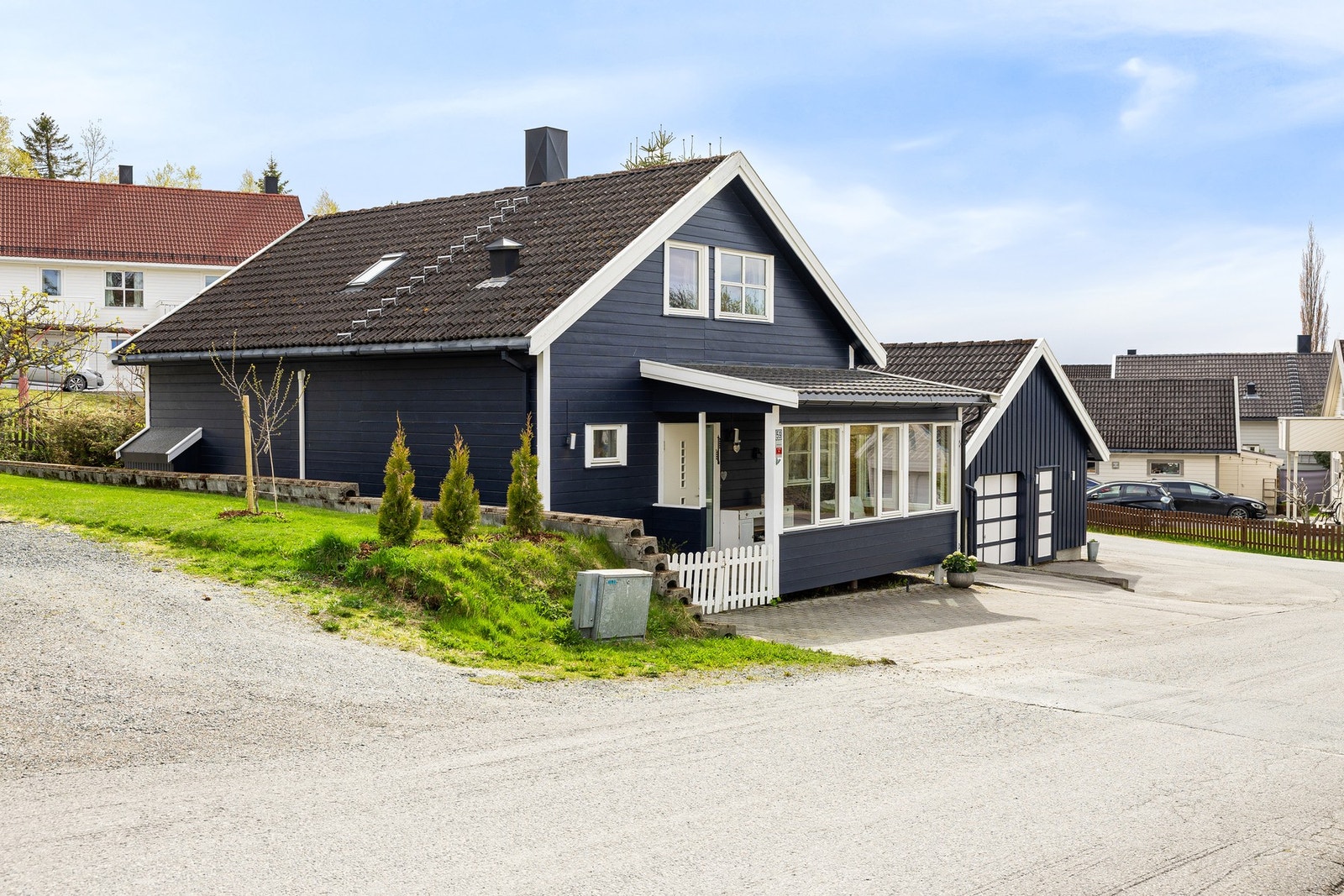 Familievennlig boområde. Galleribilde