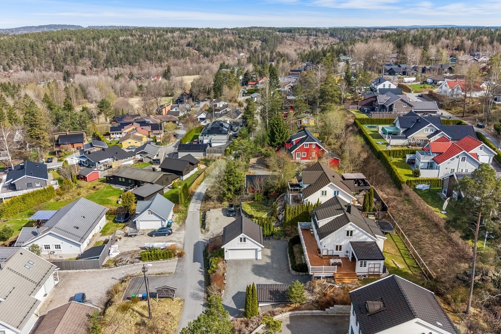 Kort vei til hyggelige turområder Galleribilde