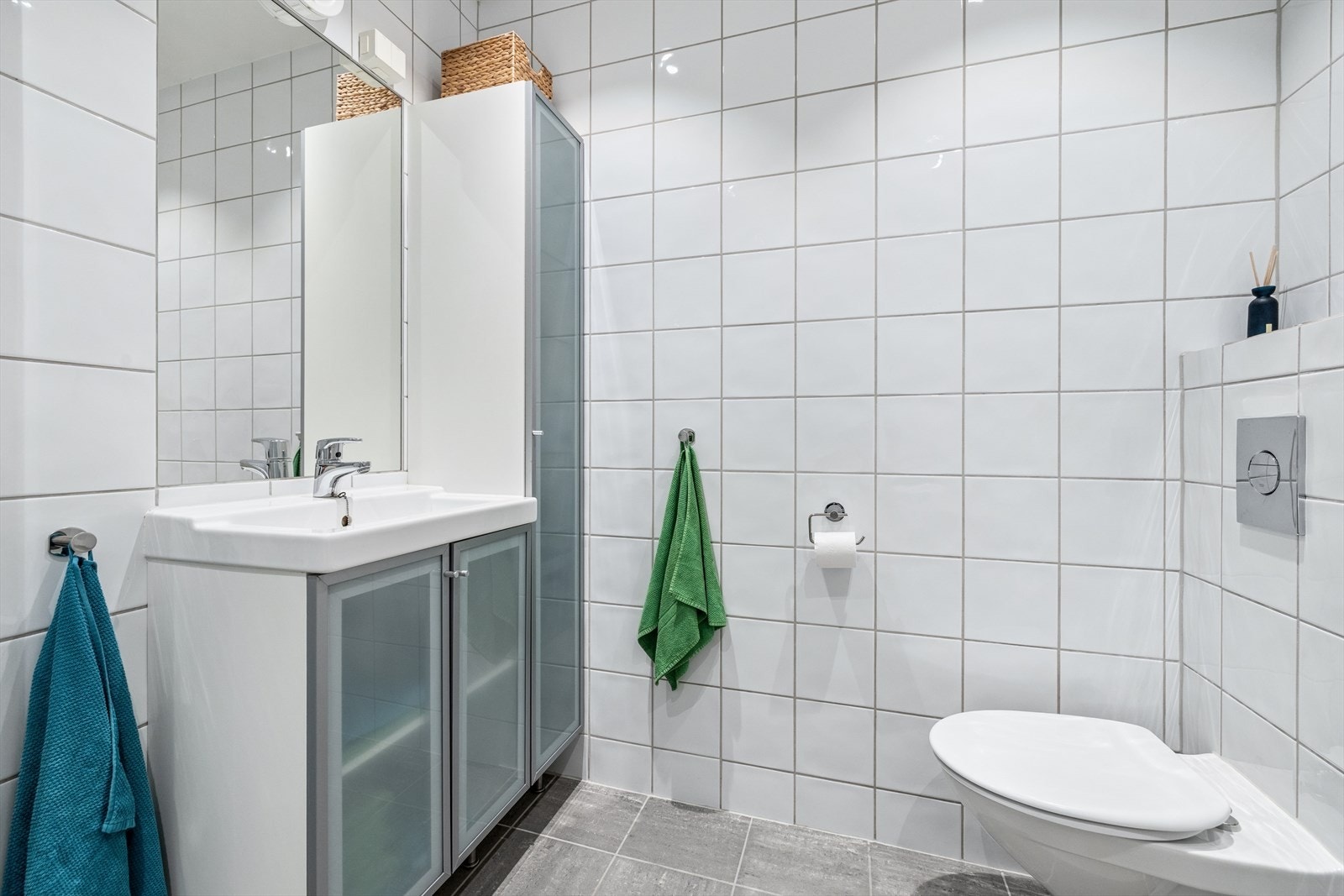 Baderom i utleiedel Galleribilde