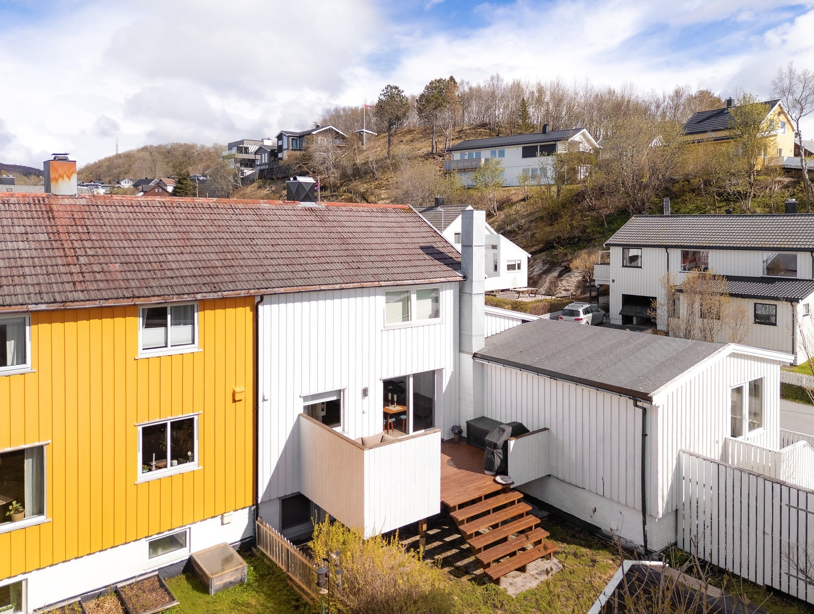 Boligen har svært lite innsyn. Galleribilde