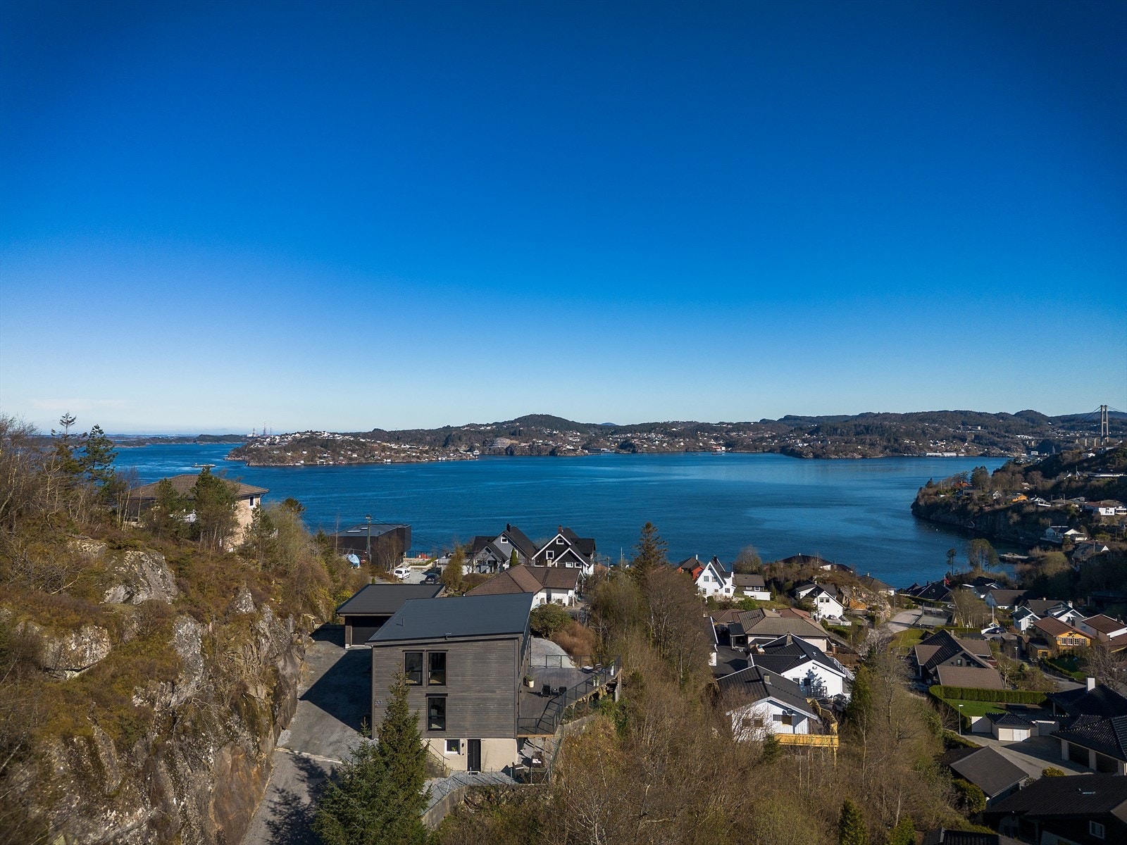 Utsikt over innseilingen. Galleribilde