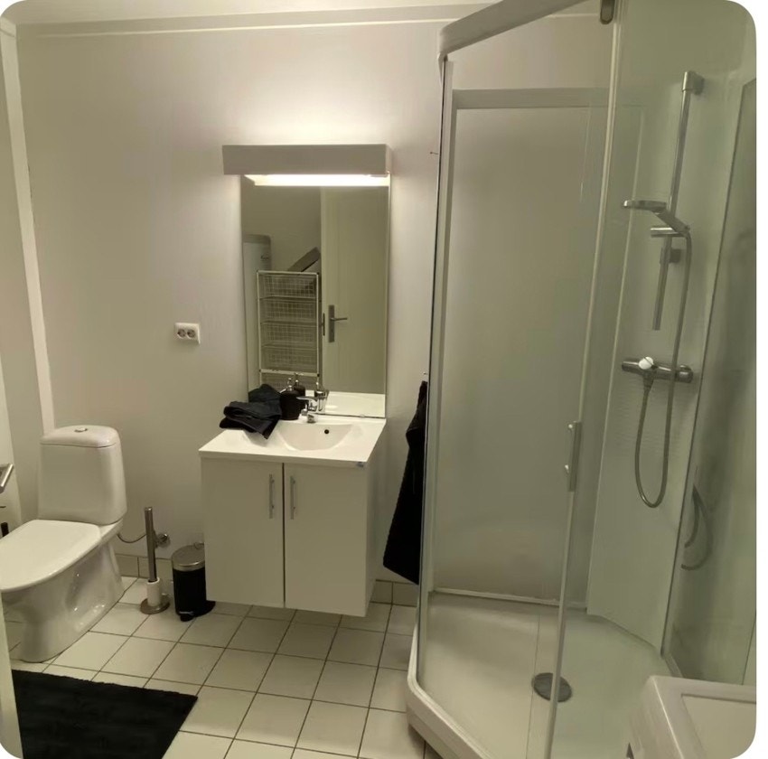 Bad m/dusjkabinett utleiedel (selgers private bilde) . Galleribilde