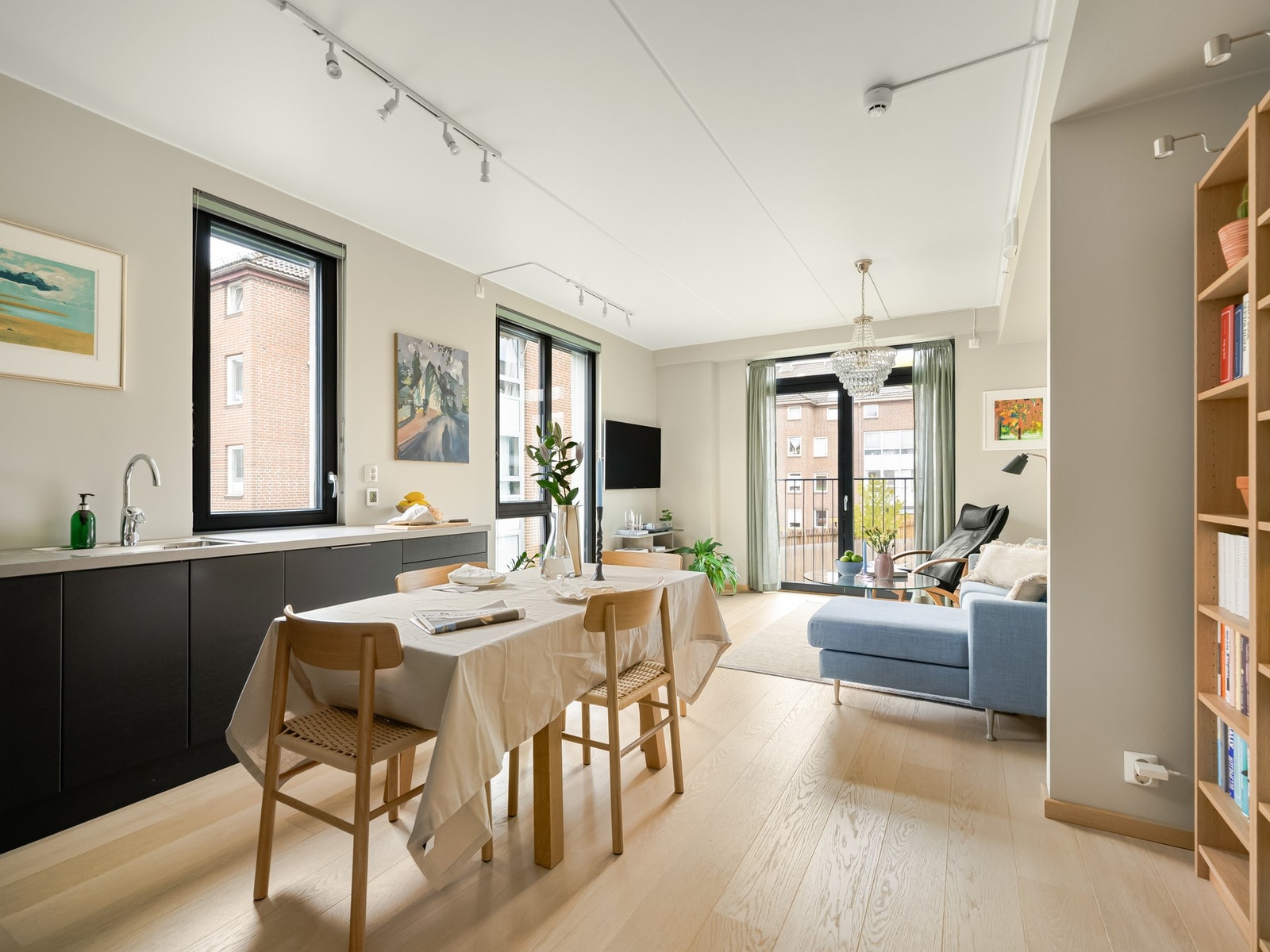 Velkommen til denne flotte leiligheten! Foto: Alexander Granlie Galleribilde