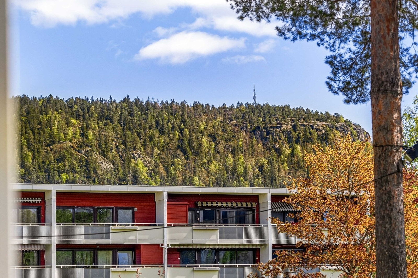 Her har du en fin utsikt, og lite innsyn Galleribilde