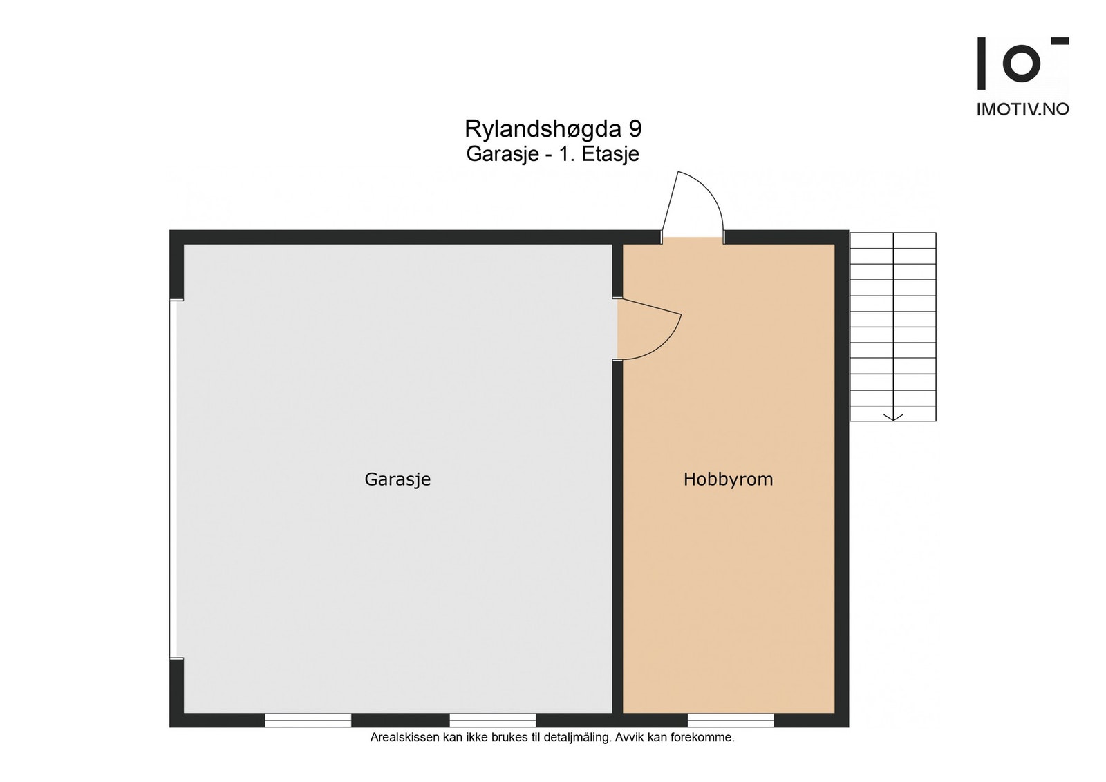 Plantegning garasje 1.etg. Galleribilde