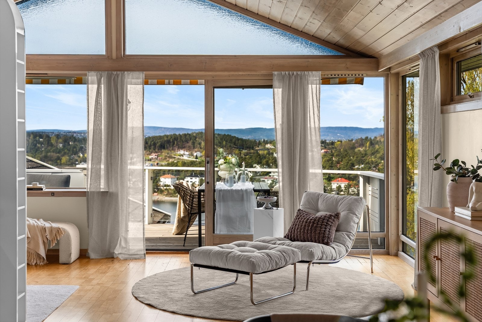 Her får du flotte sol- og lysforhold Galleribilde