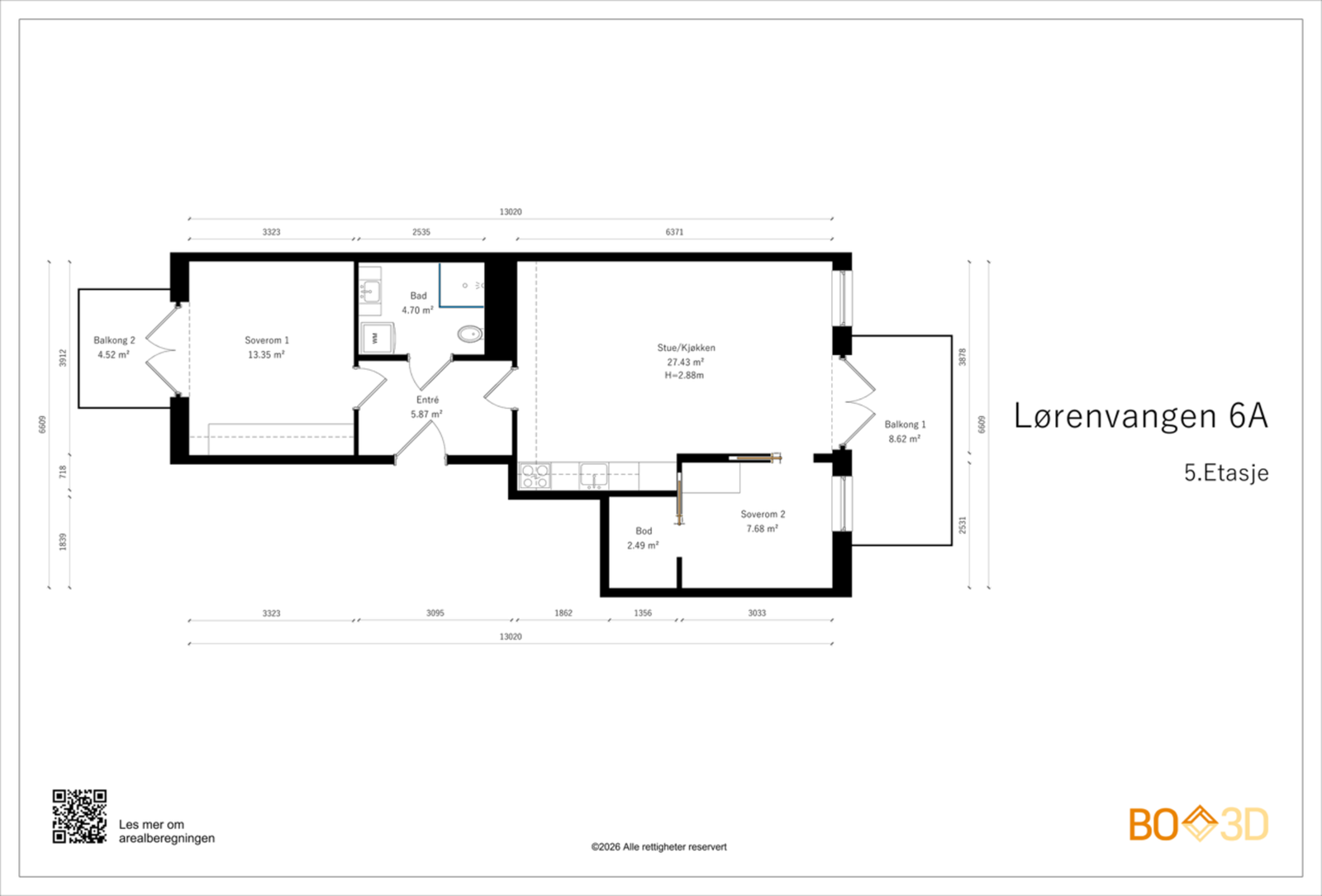 Plantegning. Galleribilde