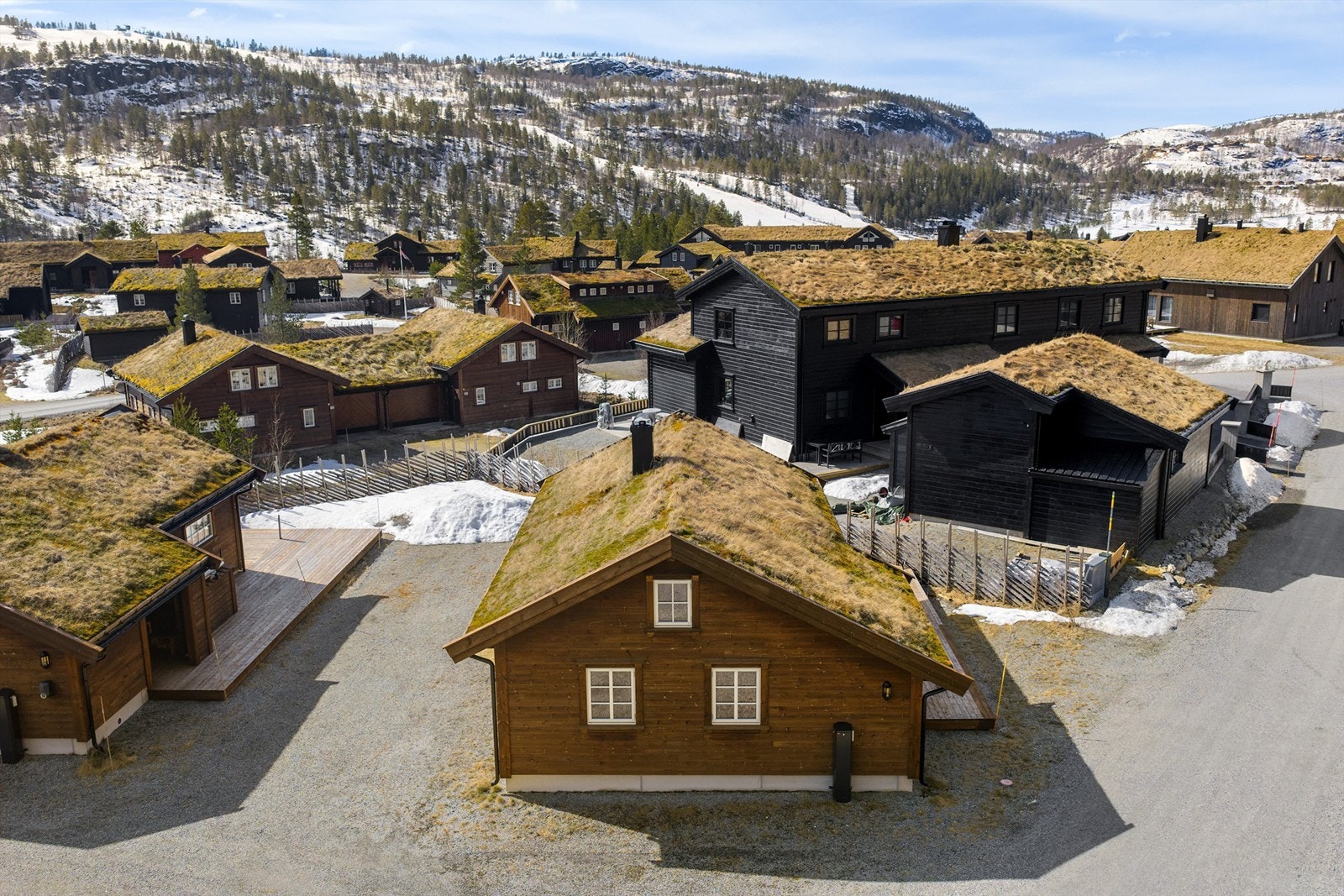 Dronefoto Galleribilde