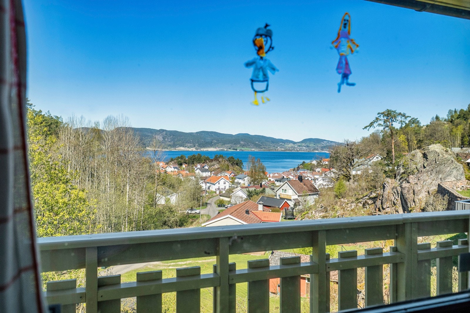 Fin utsikt. Galleribilde