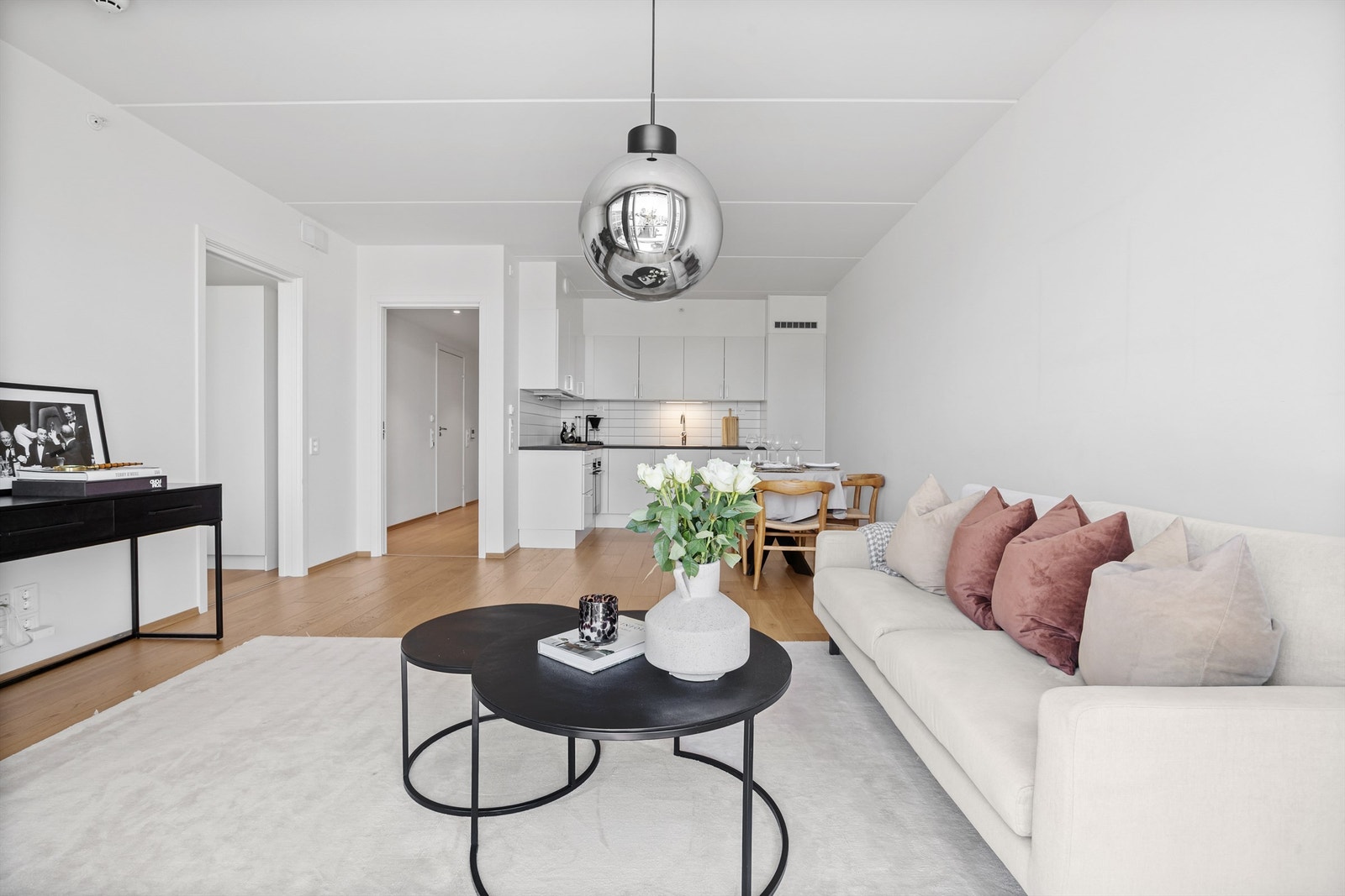 Leiligheten har balansert ventilasjon som sikrer et sunt og godt inneklima. Galleribilde