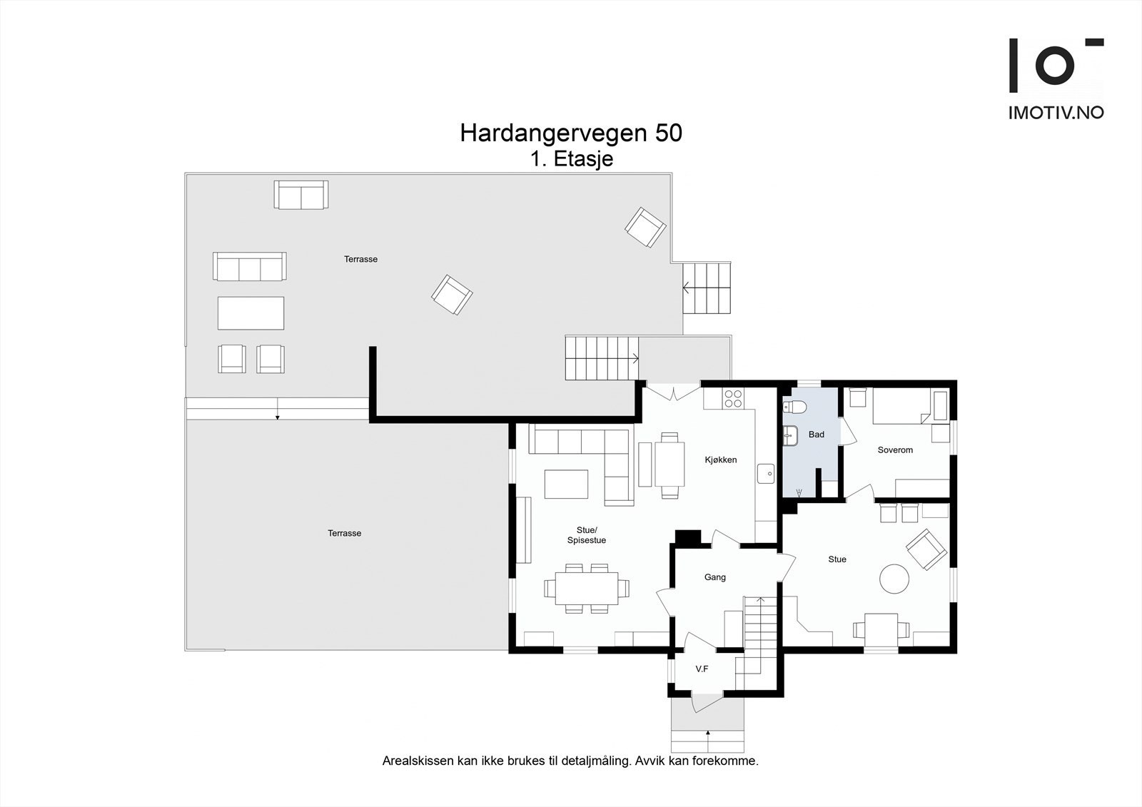 Plantegning første etasje Galleribilde