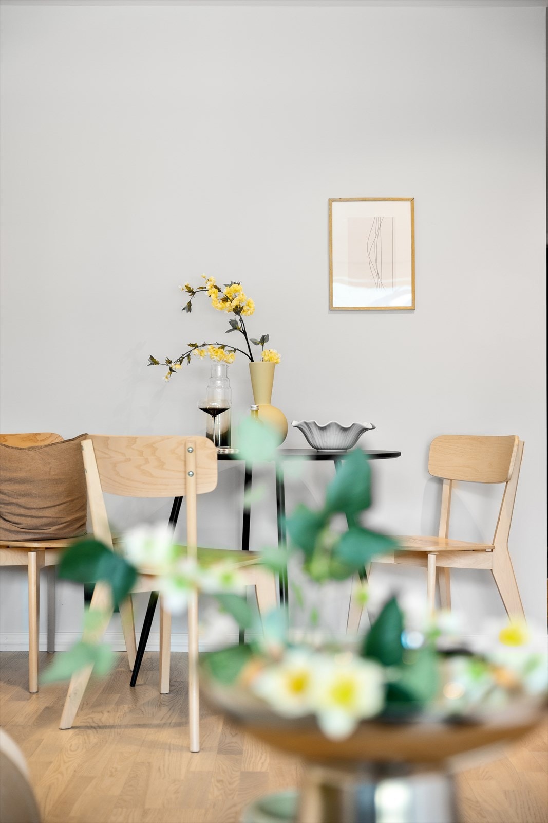 Både kjøkken og stue har vannbåren varme i gulvet. Galleribilde