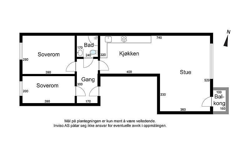 Plantegning Galleribilde