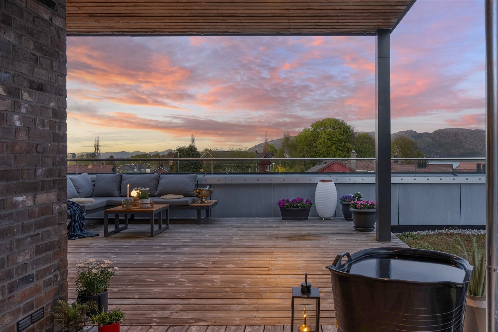 Dette kan bli ditt i sommerkveldene som kommer. Galleribilde