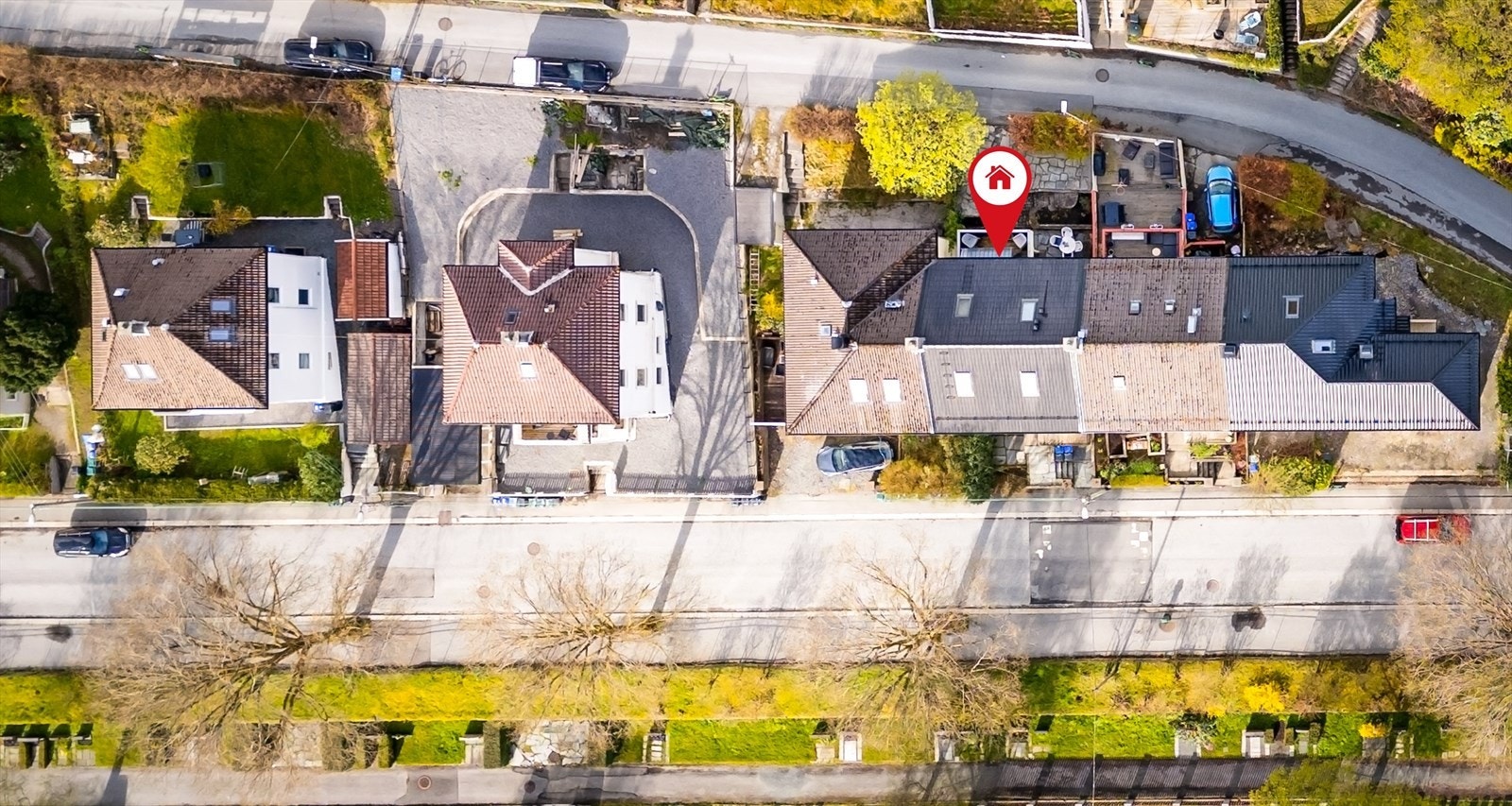 Her bor du sentralt, men samtidig skjermet fra byens støy, med alt du trenger i hverdagen innen kort rekkevidde. Galleribilde