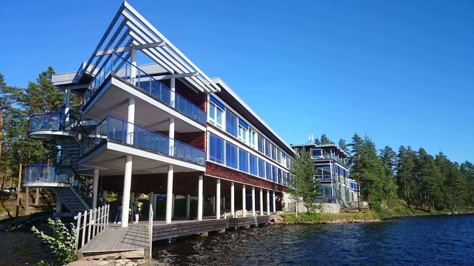 Rømskog er også kjent for Norges vakreste innlands spahotell - dette ligger ca. 10 min. kjøring fra boligen. Galleribilde